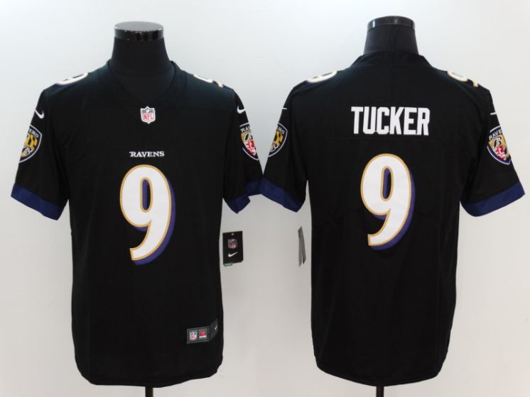 Men Baltimore Ravens #9 Tucker Black Nike Vapor Untouchable Limited NFL Jerseys